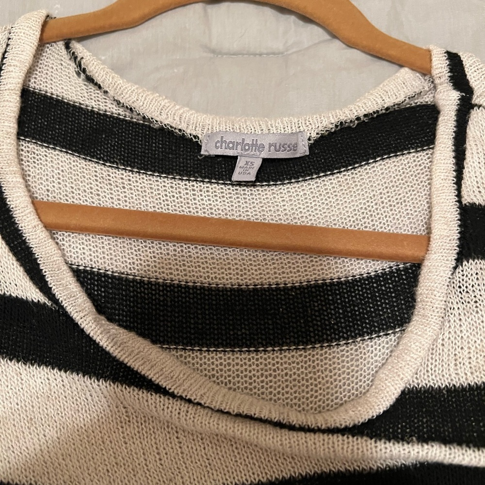 Charlotte Russe XS SWEATER BLOUSE - Picture 1 of 3
